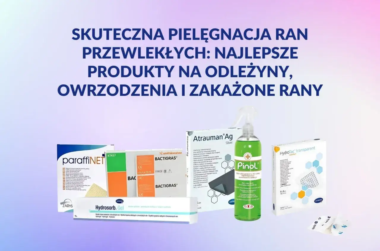Produkty do pielęgnacji ran, w tym na odleżyny, które nie muszą śmierdzieć. Zobacz, jak skutecznie zadbać o skórę.